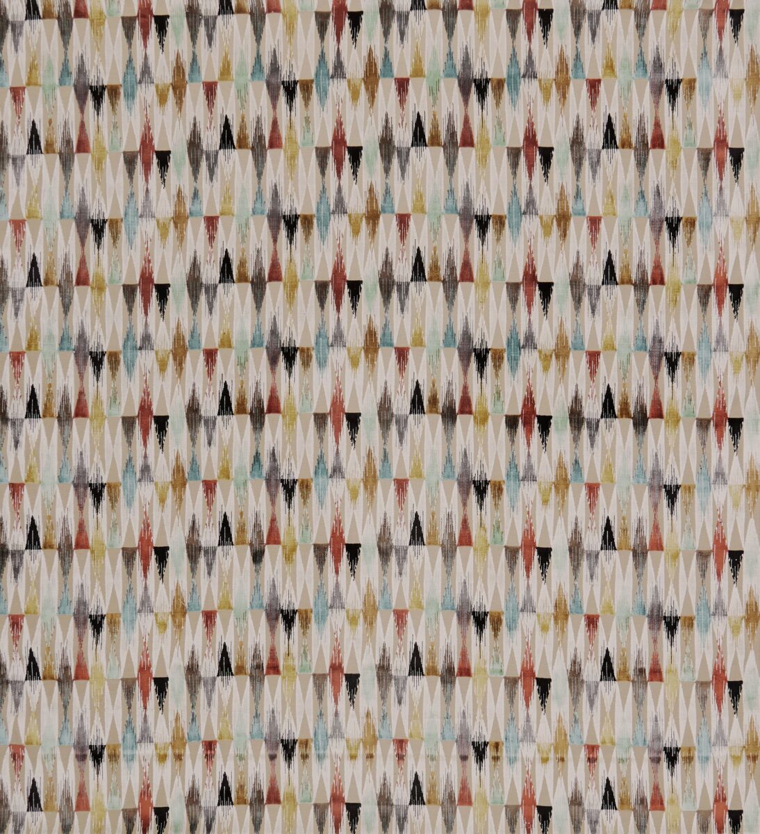 Colville Fabric - Antique Gold by yellow geometric velvet-chenille fabric from Osborne & Little