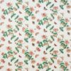 red botanical printed fabric from Colefax & Fowler