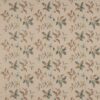 green botanical embroideried fabric from Colefax & Fowler
