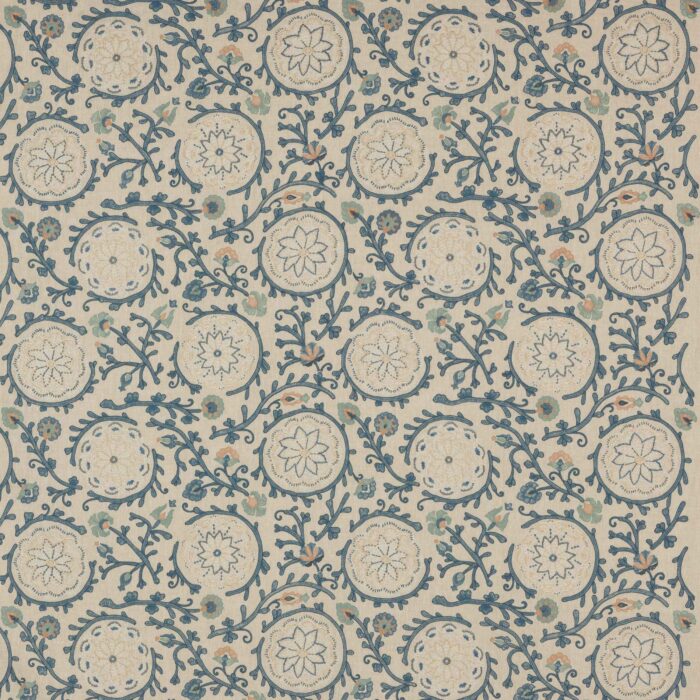 Caspian Fabric - Blue swatch