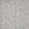 blue botanical linen fabric from Colefax & Fowler