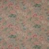 pink botanical linen fabric from Colefax & Fowler