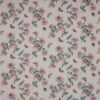 pink botanical linen fabric from Colefax & Fowler