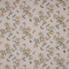 yellow botanical linen fabric from Colefax & Fowler