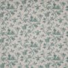 green botanical cotton fabric from Colefax & Fowler