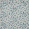 blue botanical cotton fabric from Colefax & Fowler