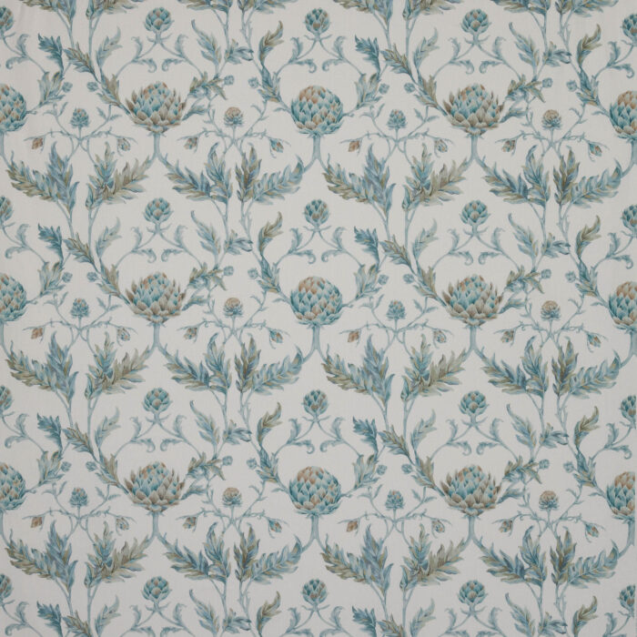 Artichoke Fabric - Old Blue swatch