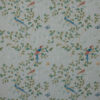 blue animal cotton fabric from Colefax & Fowler