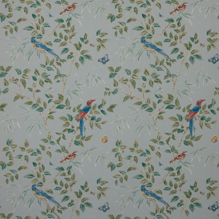 Ashdown Fabric - Old Blue swatch