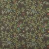 black-grey animal cotton fabric from Colefax & Fowler