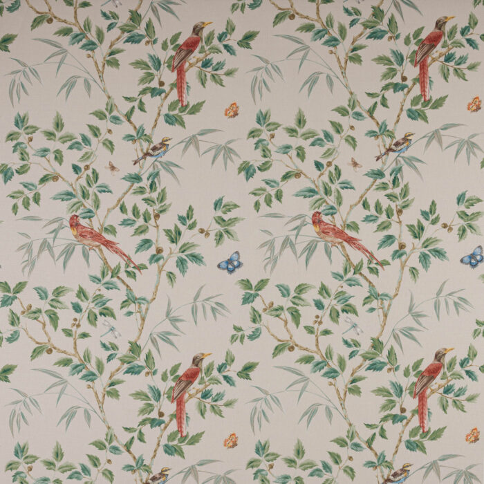 Ashdown Fabric - Cream swatch
