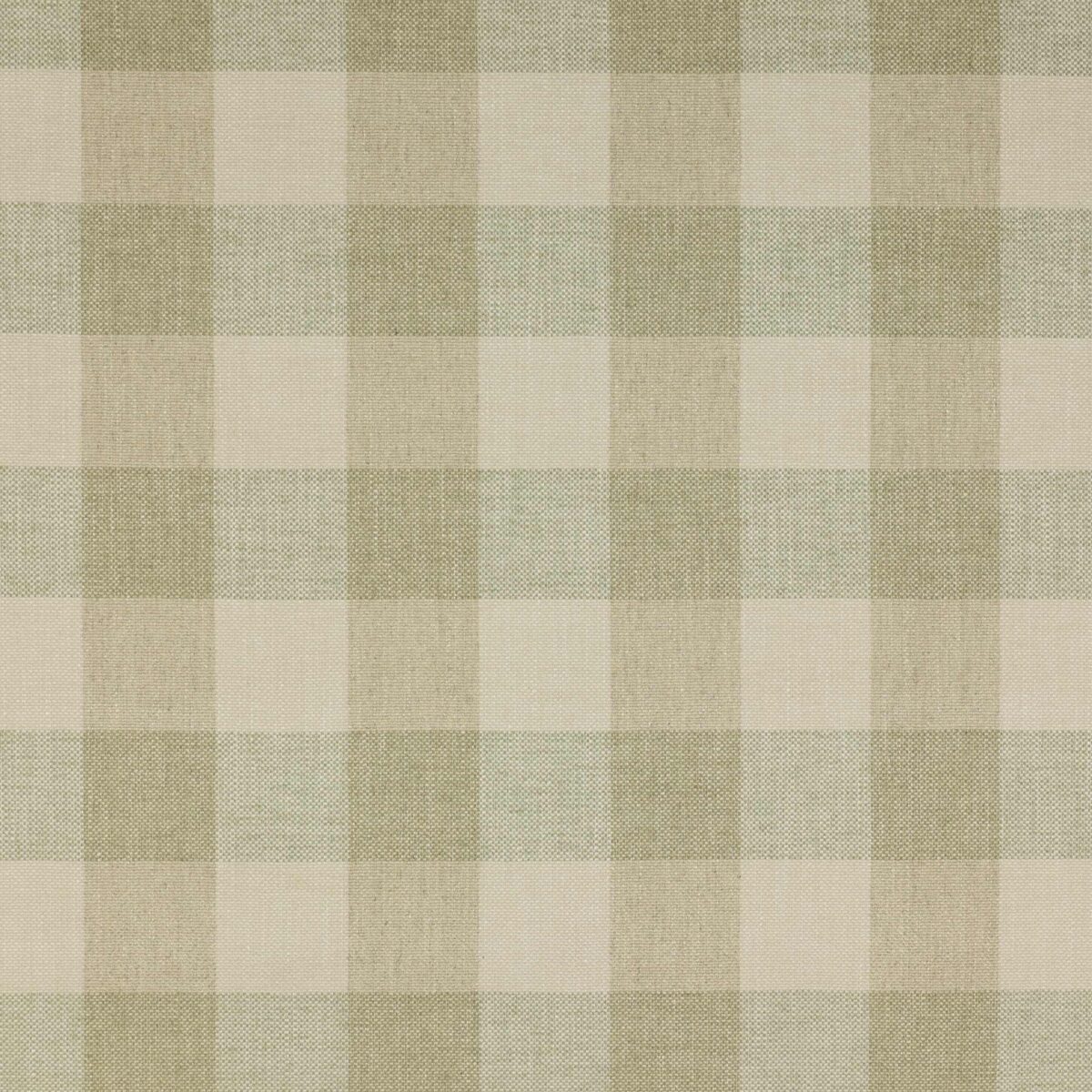 Marldon Check Fabric - Green / Beige by green checked woven fabric from Colefax & Fowler