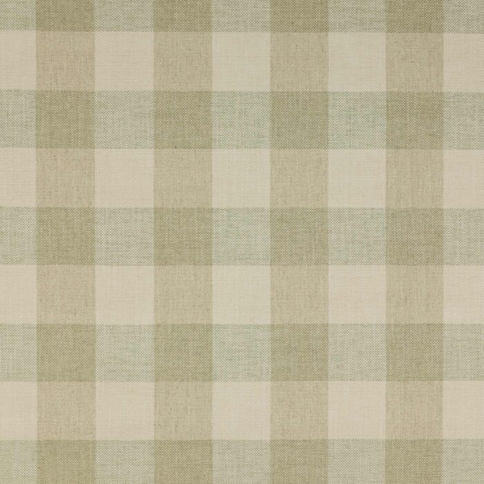 Marldon Check Fabric - Green / Beige swatch