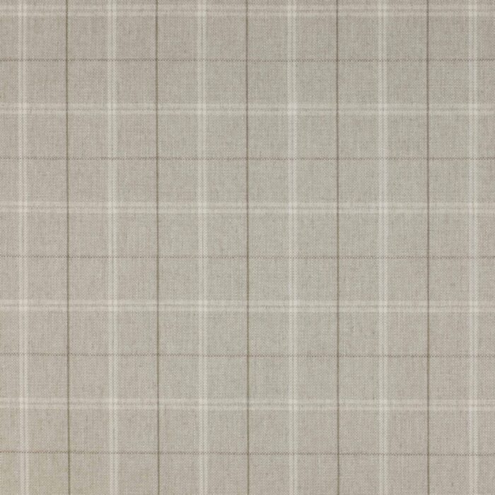 Hemsby Check Fabric - Natural swatch