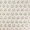 pink botanical cotton fabric from Colefax & Fowler