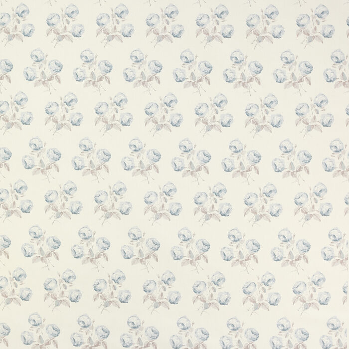Bowood Fabric - Blue / Grey swatch