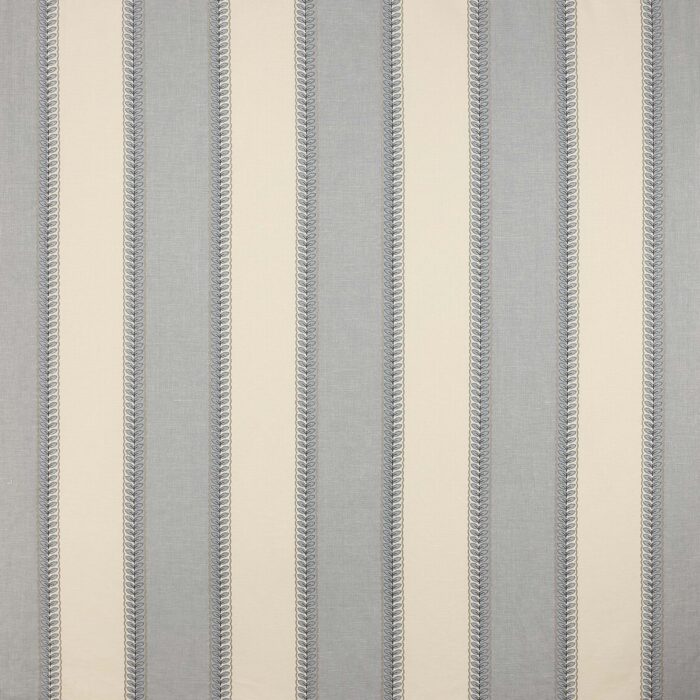 Lawn Stripe Fabric - Blue swatch