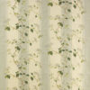 blue botanical silk-satin fabric from Colefax & Fowler