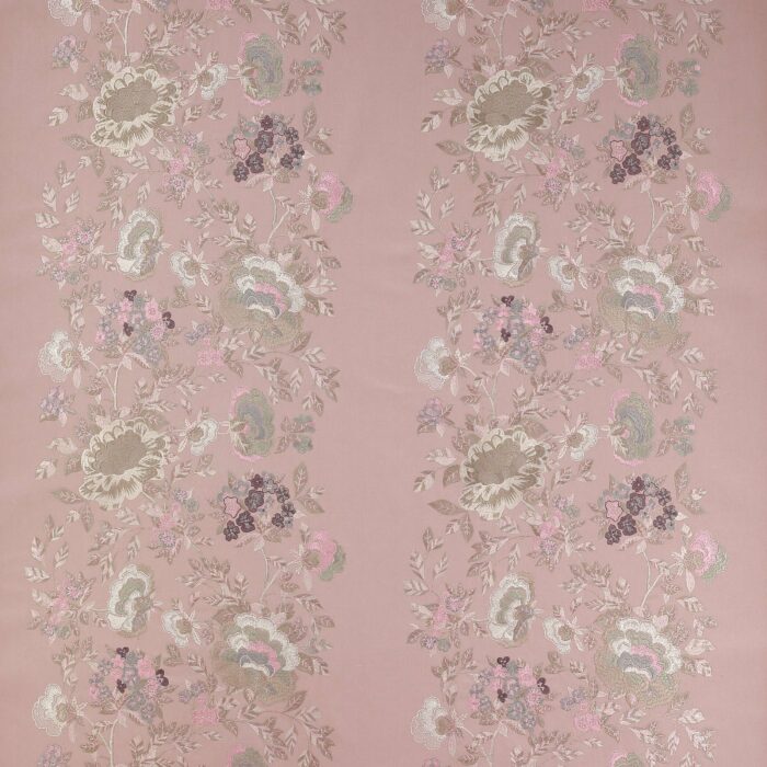 Clarinda Fabric - Old Pink swatch