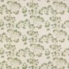 green botanical linen fabric from Colefax & Fowler