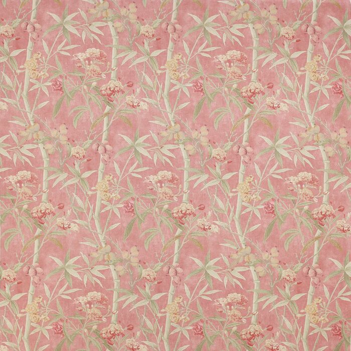 Oleander Fabric - Red swatch