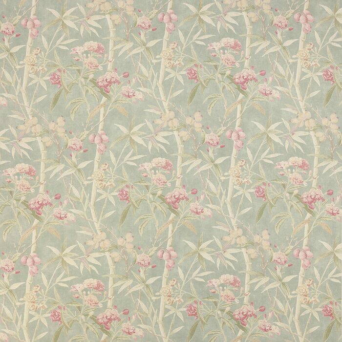 Oleander Fabric - Old Blue swatch
