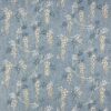 blue botanical linen fabric from Colefax & Fowler