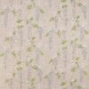pink botanical linen fabric from Colefax & Fowler
