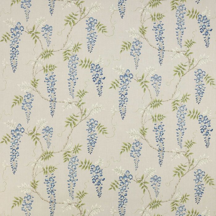 Grayshott Fabric - Blue / Green swatch