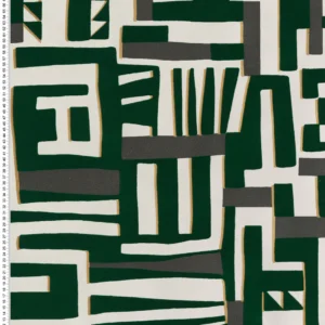 Zawaya Wallpaper - Emerald /  Gold