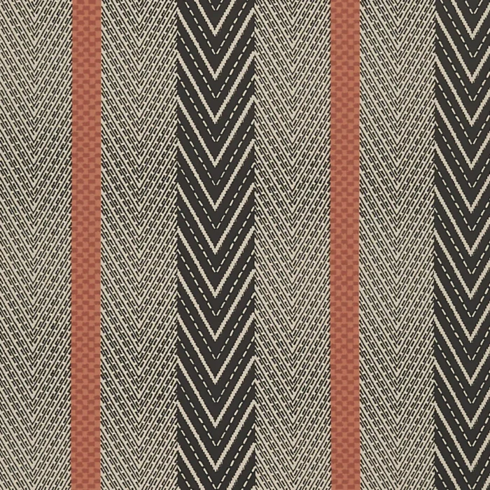 Sagitta Wallpaper - Charcoal swatch