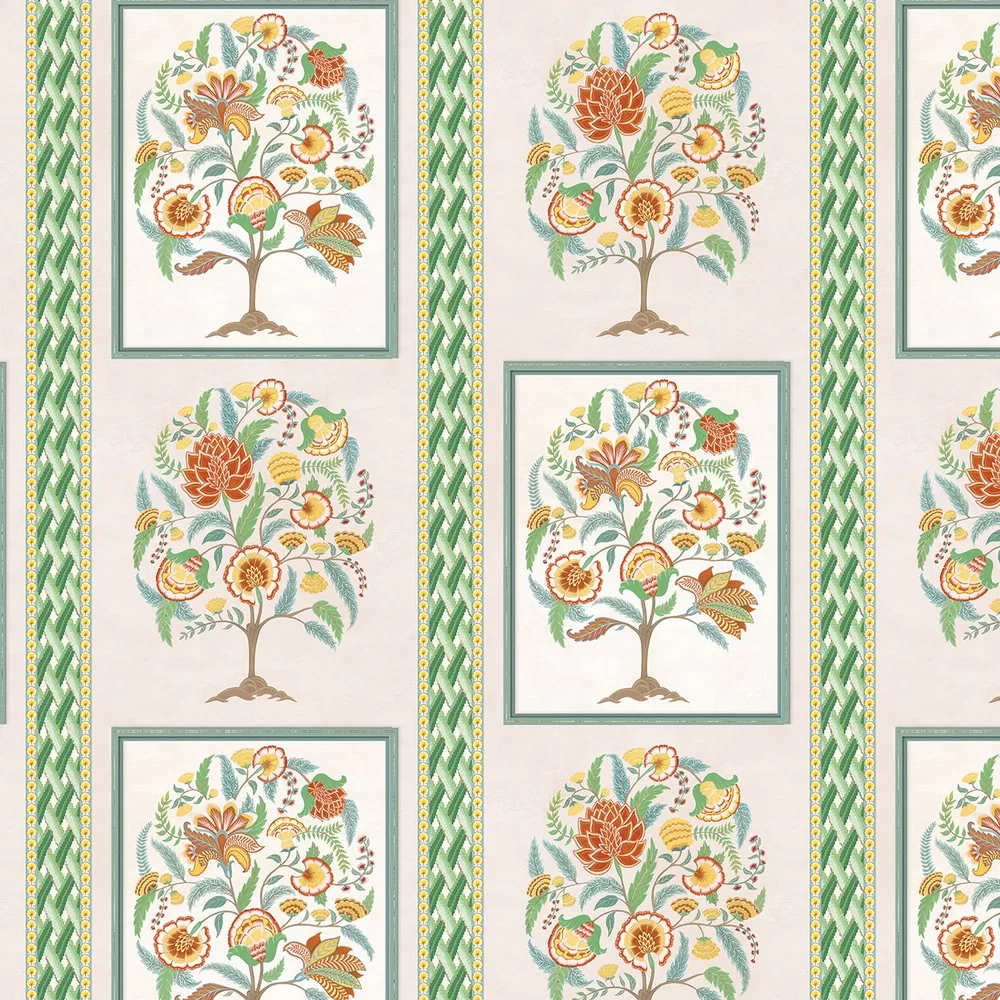 Taniska Wallpaper - Apple / Gold by Taniska Wallpaper - Apple / Gold from