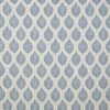 blue botanical cotton fabric from Jane Churchill