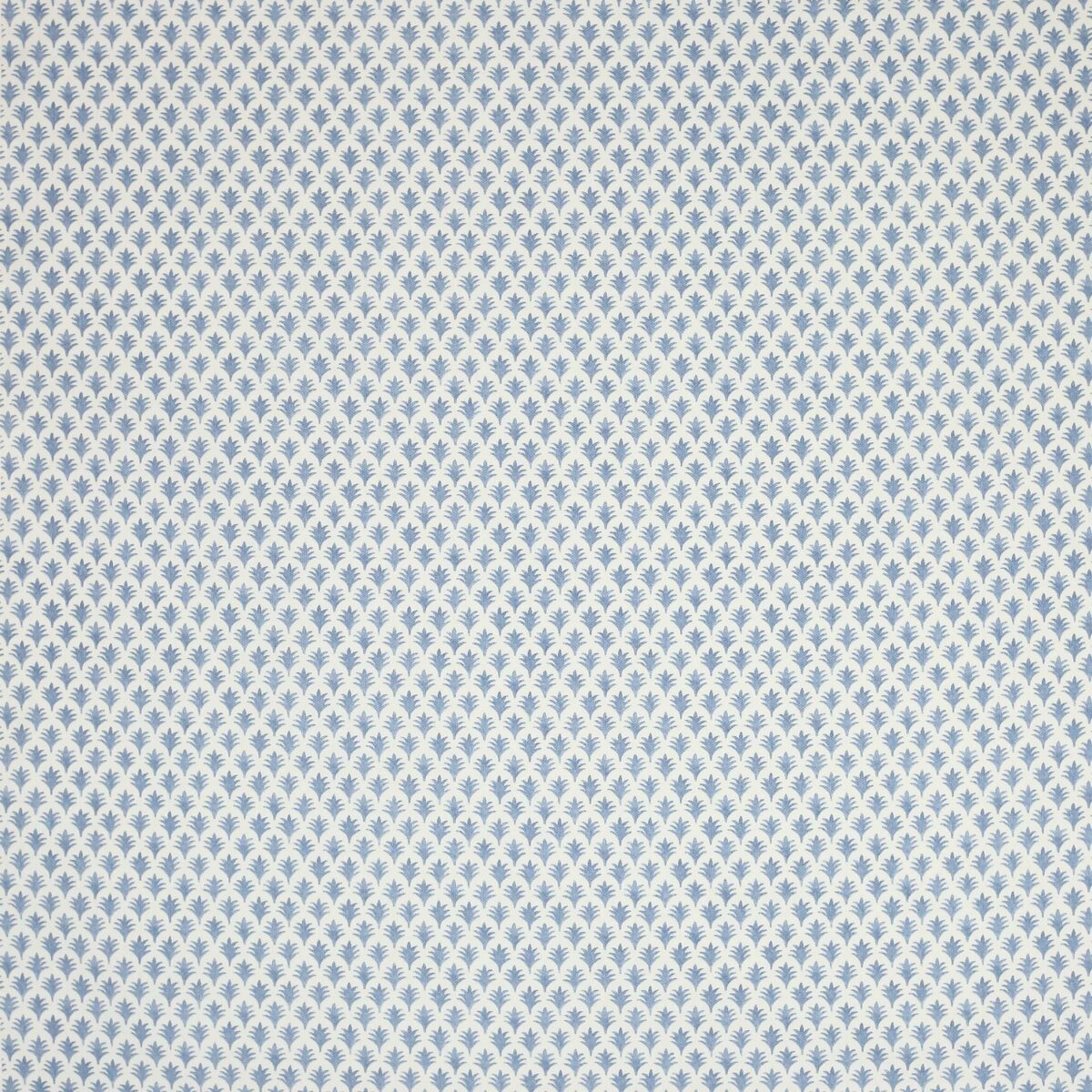Rydall Fabric - Blue by blue botanical cotton fabric from Jane Churchill