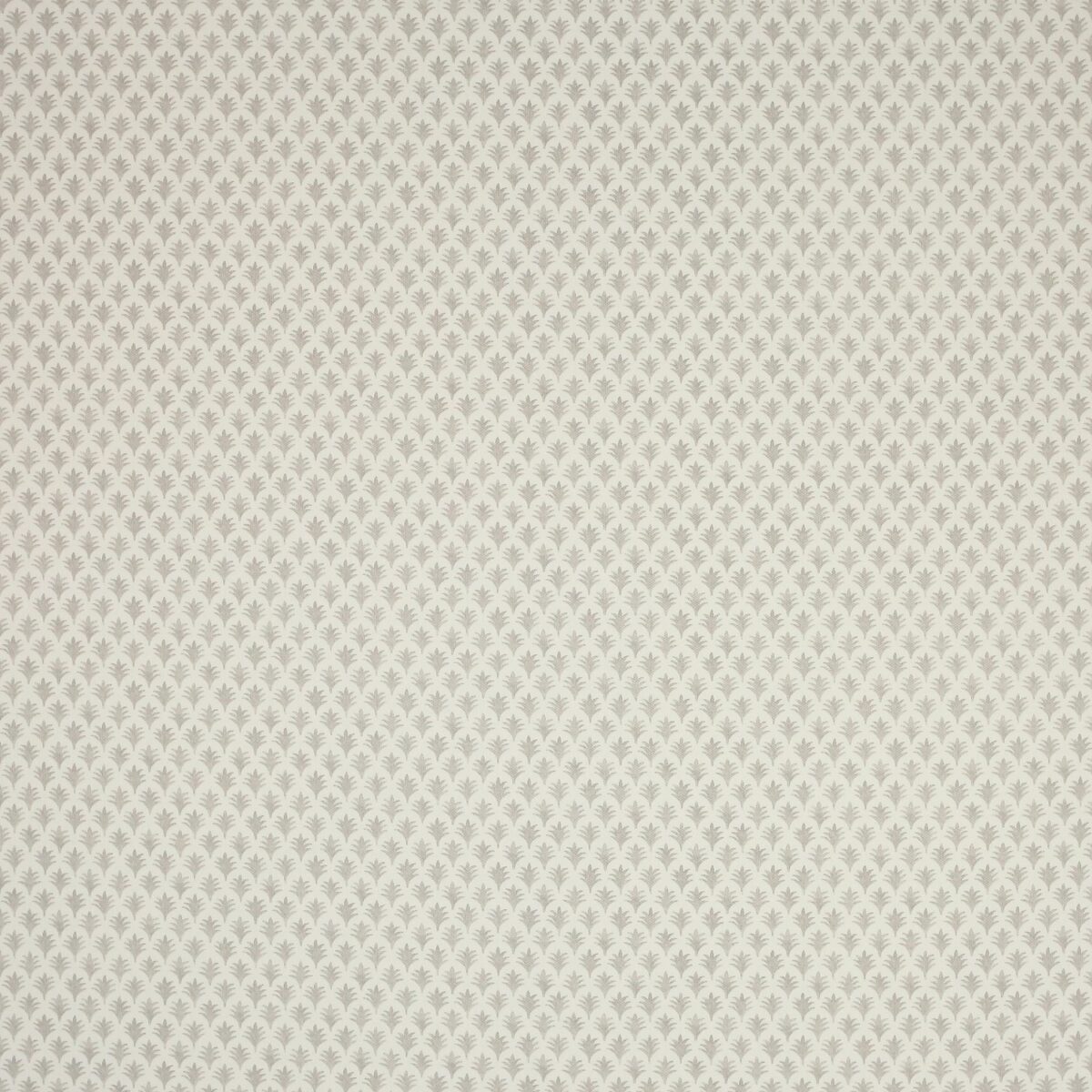 black-grey botanical cotton fabric from Jane Churchill