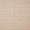 red geometric cotton fabric from Jane Churchill
