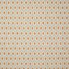 orange geometric cotton fabric from Jane Churchill