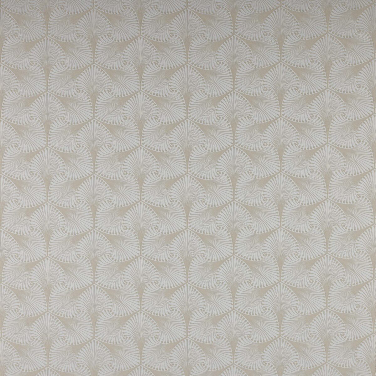 white geometric jacquard fabric from Jane Churchill