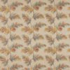multicolour botanical embroideried fabric from Jane Churchill