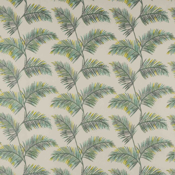 Mazari Palm Fabric - Green swatch