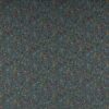 black-grey botanical embroideried fabric from Jane Churchill