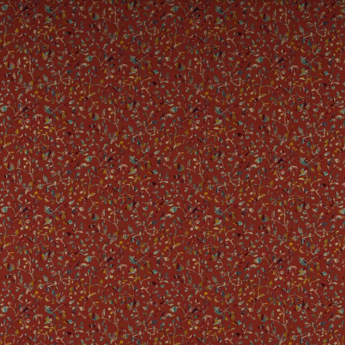 Tadorna Fabric - Red swatch