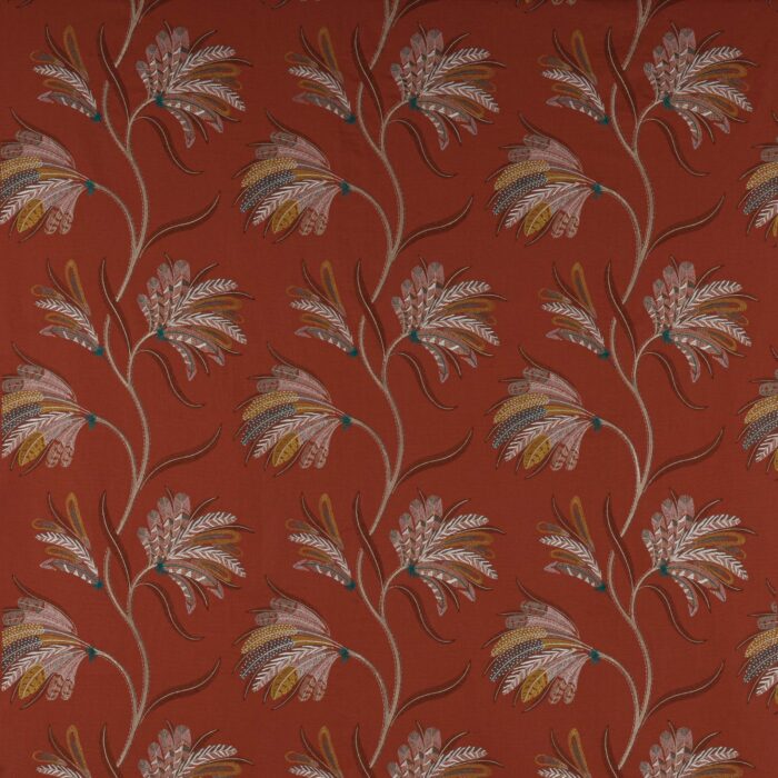 Plumera Fabric - Paprika swatch