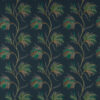 blue botanical embroideried fabric from Jane Churchill