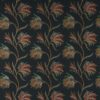 blue botanical embroideried fabric from Jane Churchill