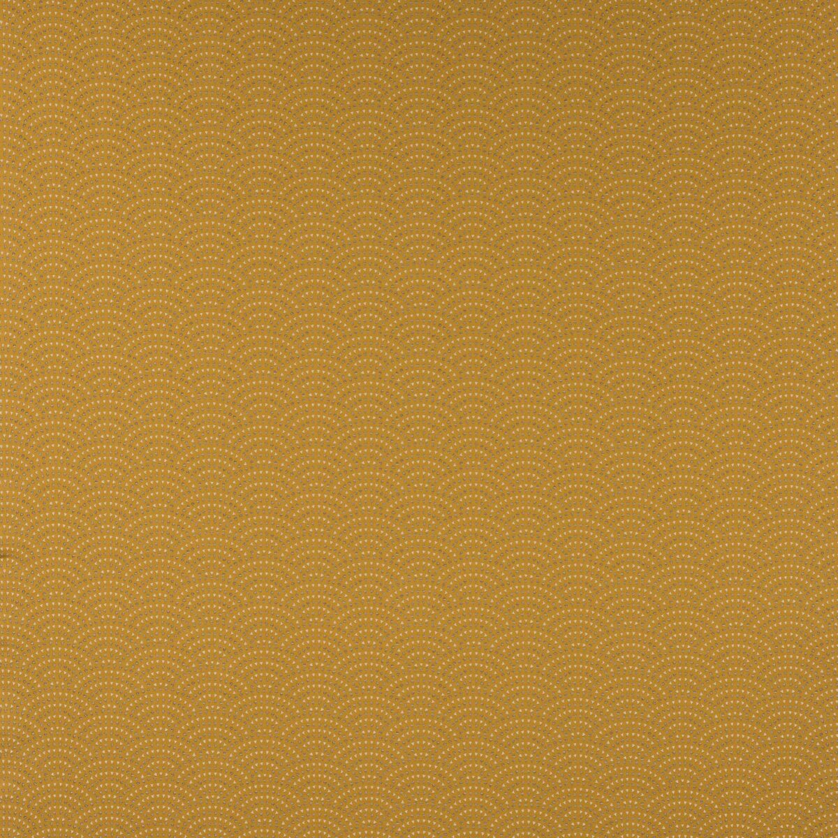 Sunstone Fabric - Gold by yellow geometric woven fabric from Jane Churchill