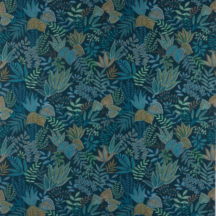 Evangeline Fabric - Midnight swatch