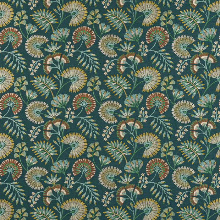 Chiana Fabric - Teal swatch