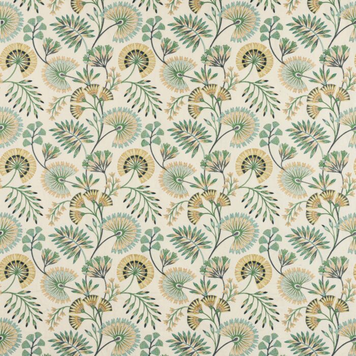 Chiana Fabric - Green / Blue swatch