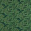 green botanical embroideried fabric from Jane Churchill